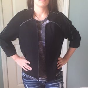 Like new St. John black cardigan